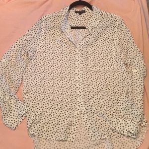 Long sleeve lightweight blouse